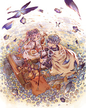 Load image into Gallery viewer, (FOIL PRINT) Blue Moon: Frieren & Himmel