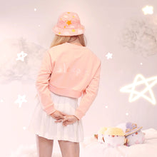Load image into Gallery viewer, Cropped | Blush Cosmos Sleepy Sweater
