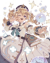 Load image into Gallery viewer, Large Genshin Graphite Prints