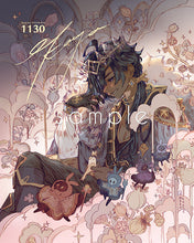 Load image into Gallery viewer, Large Genshin Graphite Prints