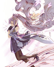 Load image into Gallery viewer, 8x10" Medium Genshin Graphite Prints