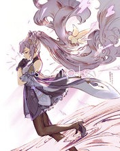 Load image into Gallery viewer, Large Genshin Graphite Prints