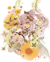 Load image into Gallery viewer, Large Genshin Graphite Prints