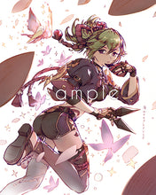 Load image into Gallery viewer, 8x10" Medium Genshin Graphite Prints