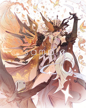 Load image into Gallery viewer, 8x10" Medium Genshin Graphite Prints