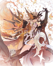 Load image into Gallery viewer, 6x7.5" Small Genshin Graphite Prints