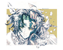 Load image into Gallery viewer, Large Genshin Graphite Prints