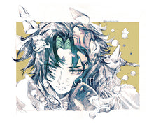 Load image into Gallery viewer, 6x7.5" Small Genshin Graphite Prints