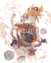 Load image into Gallery viewer, Large Genshin Graphite Prints