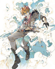 Load image into Gallery viewer, 6x7.5" Small Genshin Graphite Prints