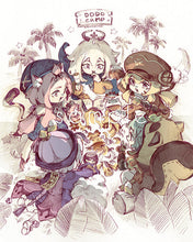 Load image into Gallery viewer, 6x7.5" Small Genshin Graphite Prints