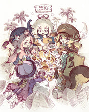 Load image into Gallery viewer, 8x10" Medium Genshin Graphite Prints