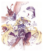 Load image into Gallery viewer, 8x10" Medium Genshin Graphite Prints