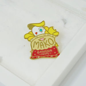Mako's Delivery Service Pins