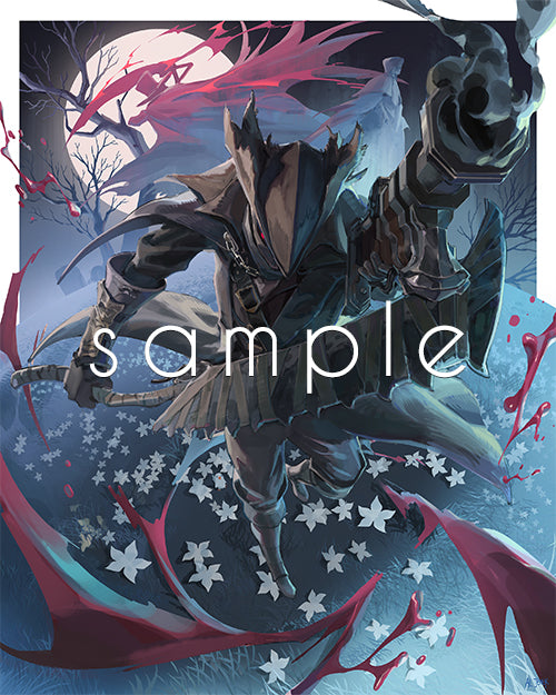 Bloodborne: The Hunter - Medium Print 8x10