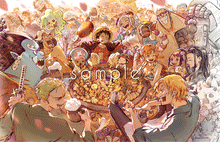 Load image into Gallery viewer, June Preorder: Lenticular Print: One Piece Feast
