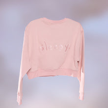 Load image into Gallery viewer, Cropped | Blush Cosmos Sleepy Sweater
