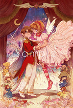 Load image into Gallery viewer, (FOIL PRINT) Sakura &amp; Syaoran: Love and Hope
