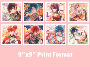 9" Love Day Genshin Prints